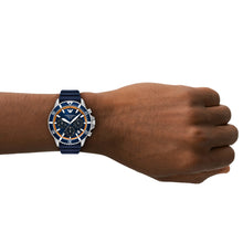 Load image into Gallery viewer, Emporio Armani Blue Chronograph Watches AR11696
