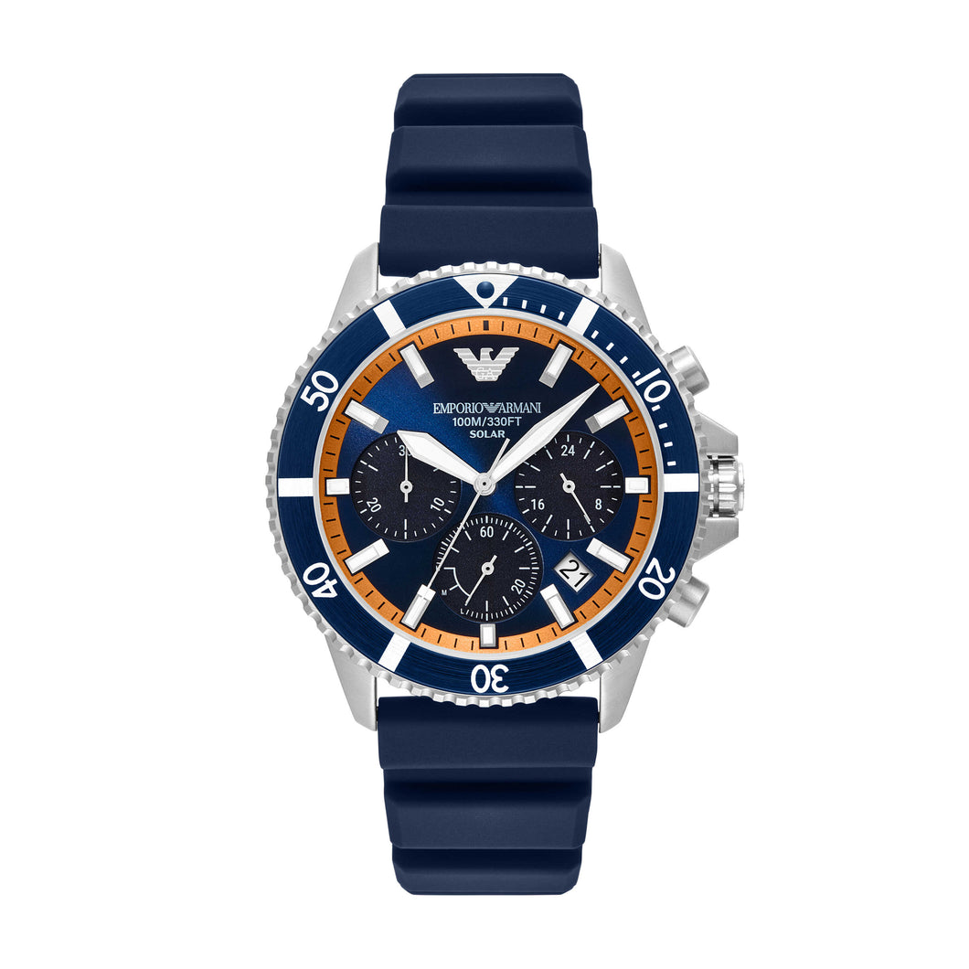 Emporio Armani Blue Chronograph Watches AR11696