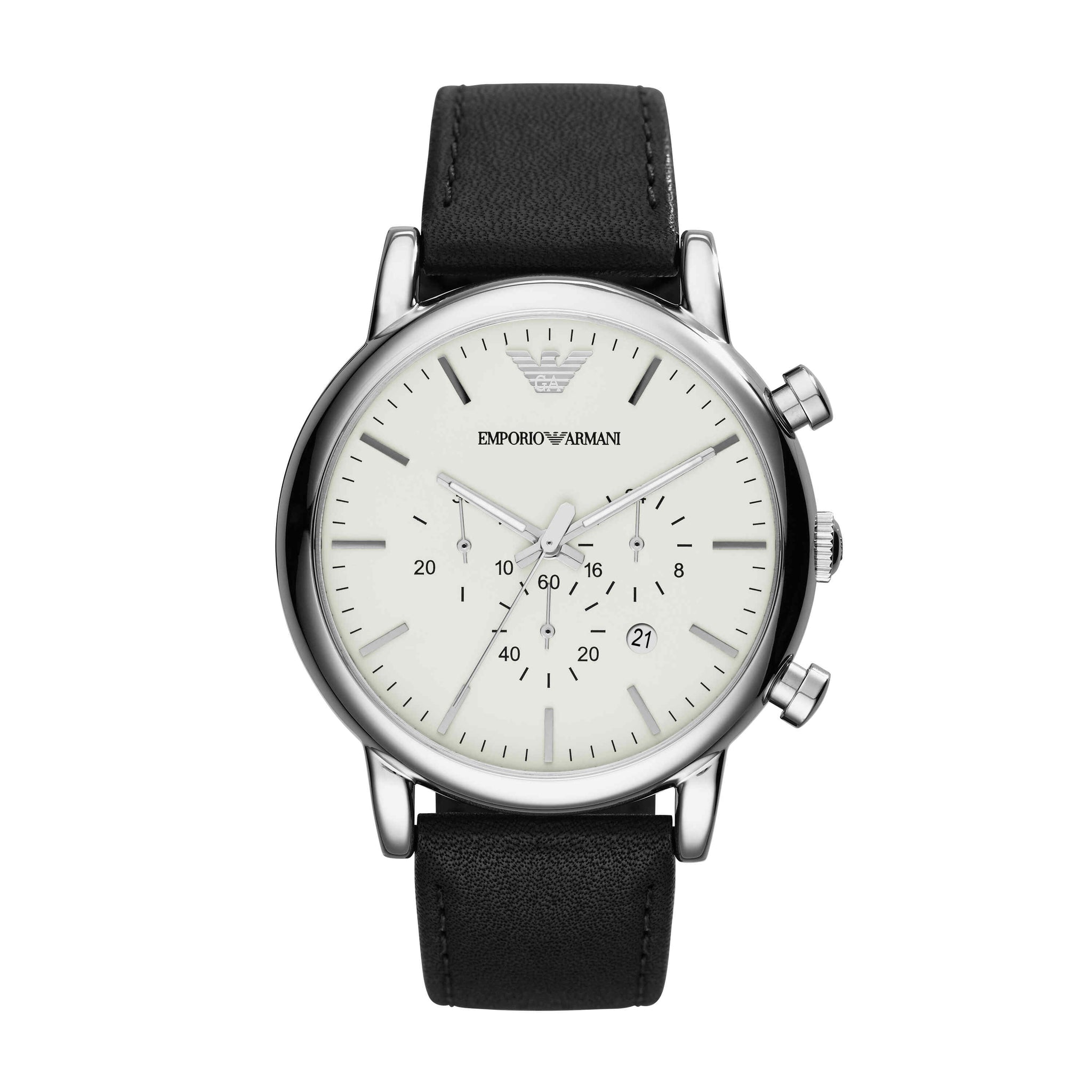 Emporio Armani Black Chronograph Watch AR1807 – Watch Station