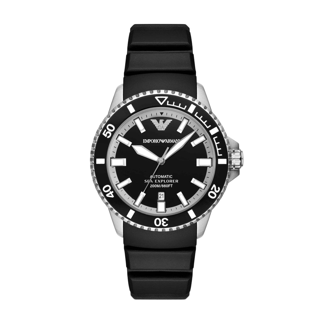 Emporio Armani Black Analogue Watch AR60078