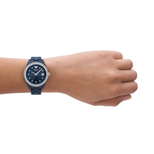 Load image into Gallery viewer, Emporio Armani Blue Analogue Watch AR70012
