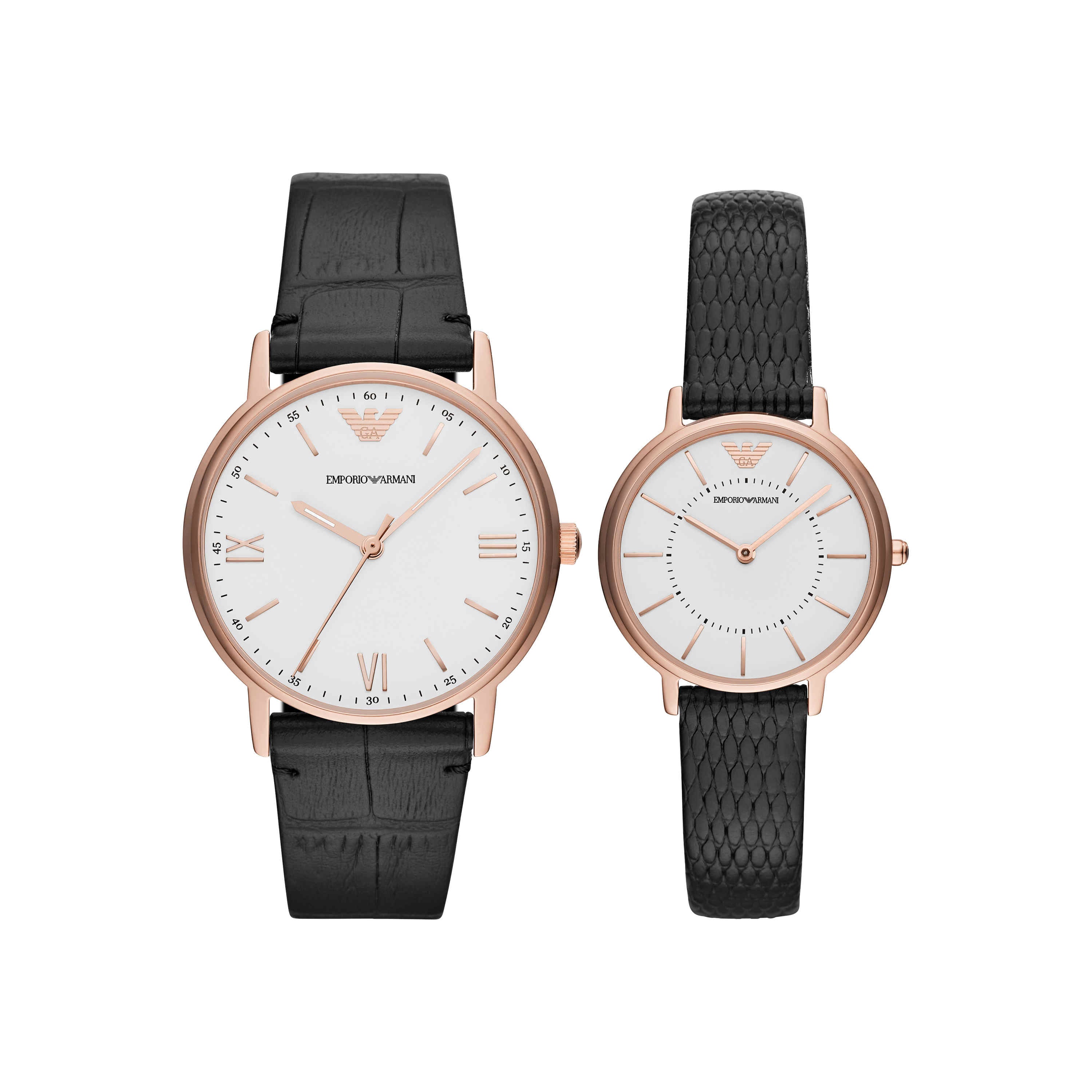 emporio armani couple watches price