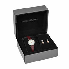 Load image into Gallery viewer, Emporio Armani Burgundy Analogue Watch AR80040
