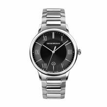 Load image into Gallery viewer, Emporio Armani Swiss Silver-Tone Analogue Watch ARS5001
