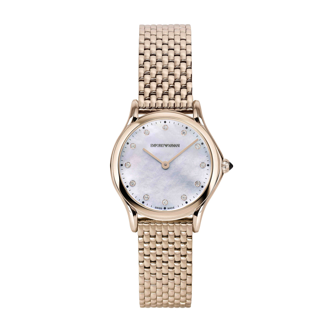 Emporio Armani Swiss Gold-Tone Analogue Watch ARS7509