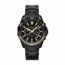 Load image into Gallery viewer, Armani Exchange Black Chronograph Watch AX1963
