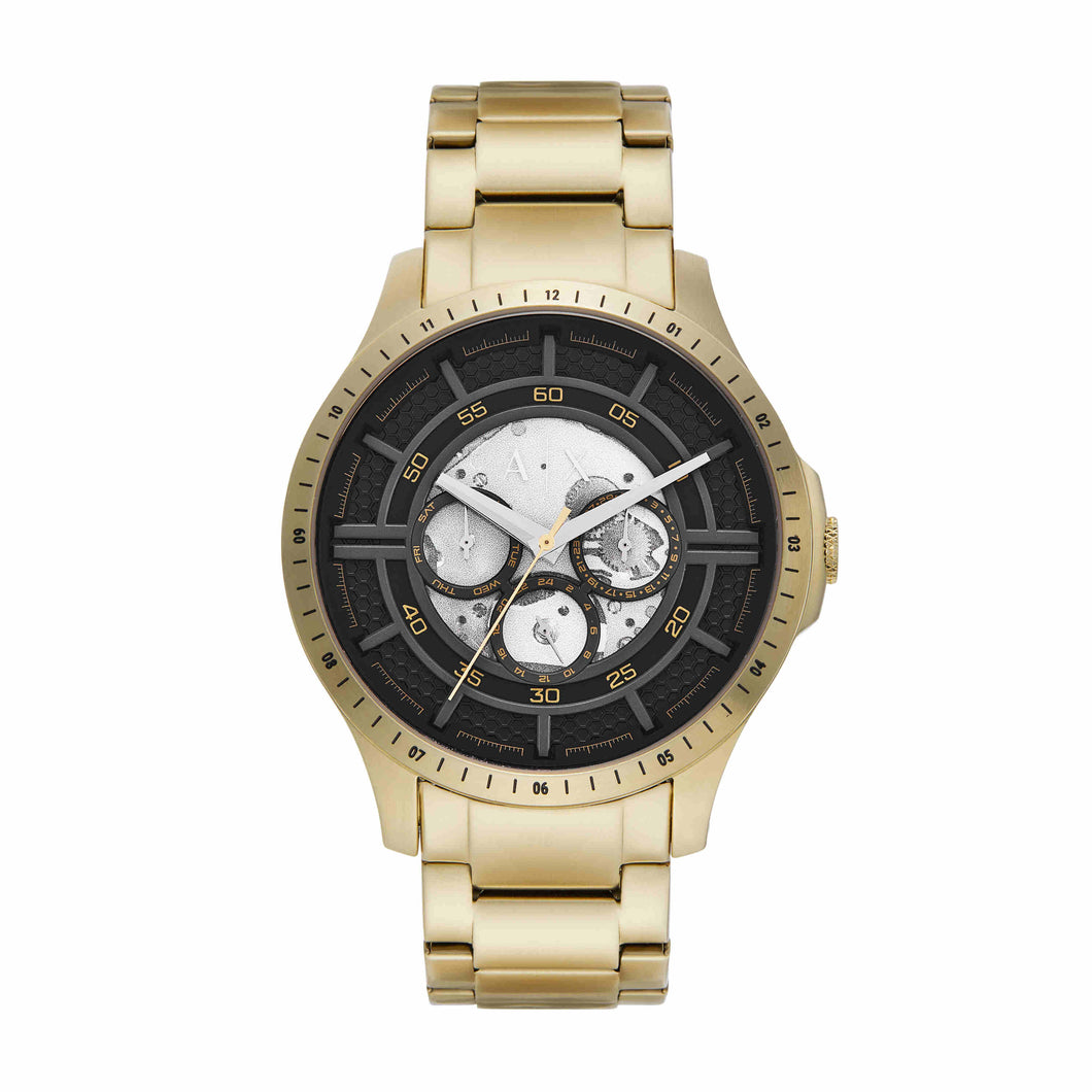 Armani Exchange Gold Tone Chronograph Watch AX2461