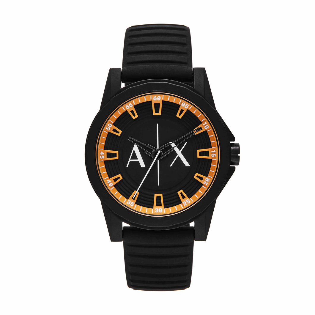 Armani Exchange Black Analogue Watch AX2536