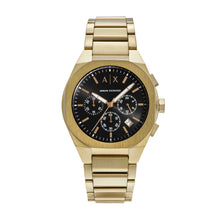 Load image into Gallery viewer, Armani Exchange Gold Tone Chronograph Watch AX4180
