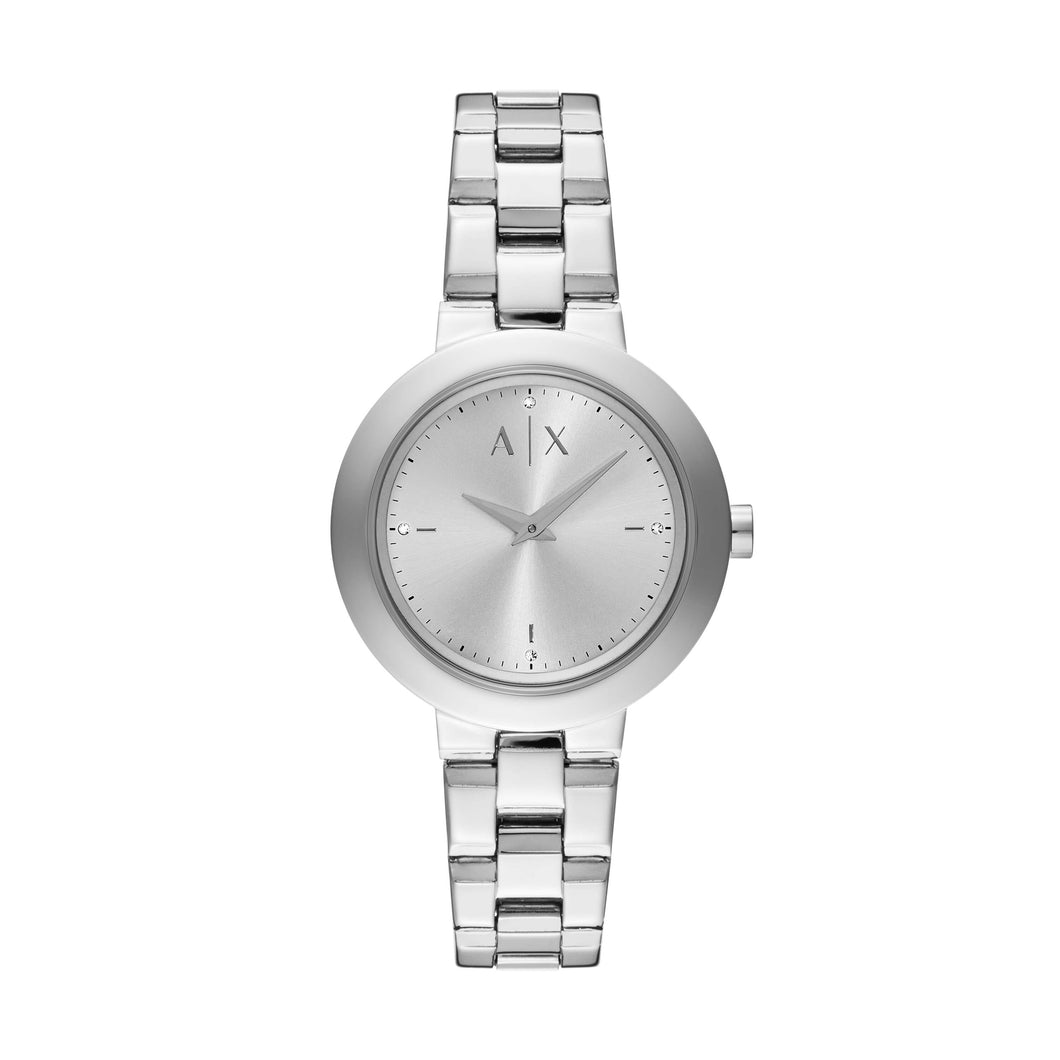 Armani Exchange Silver Tone Analogue Watch AX5170