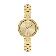 Load image into Gallery viewer, Armani Exchange Gold Tone Analogue Watches AX5831
