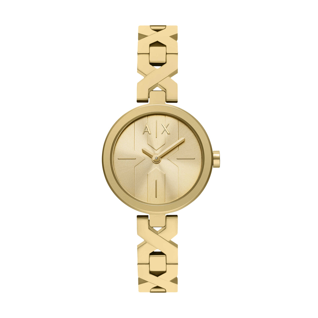 Armani Exchange Gold Tone Analogue Watches AX5831