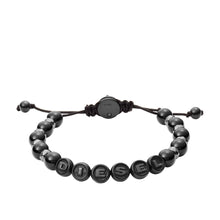 Load image into Gallery viewer, Diesel Stainless Steel Semi-Precious Beaded Bracelet DX1268001
