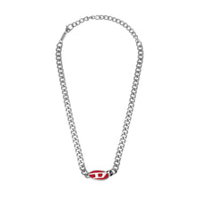 Load image into Gallery viewer, Diesel Steel Silver Tone Necklace DX1446040
