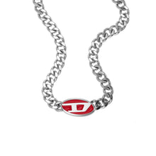 Load image into Gallery viewer, Diesel Steel Silver Tone Necklace DX1446040
