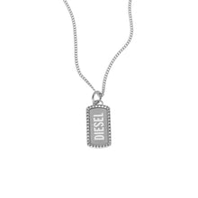 Load image into Gallery viewer, Diesel Steel Silver Tone Pendant DX1455040
