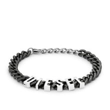 Load image into Gallery viewer, Diesel Two-Tone Stainless Steel Chain Bracelet DX1486060
