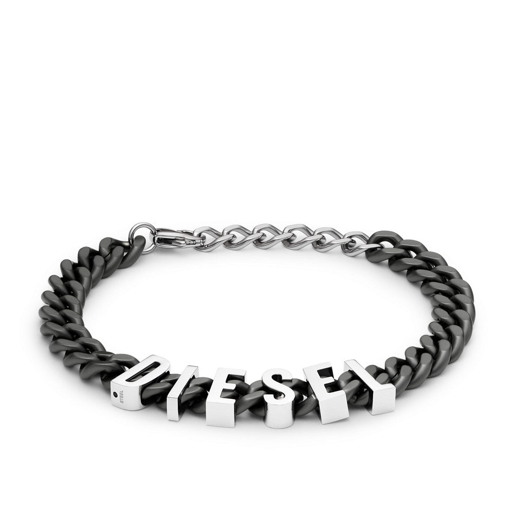 Diesel Two-Tone Stainless Steel Chain Bracelet DX1486060