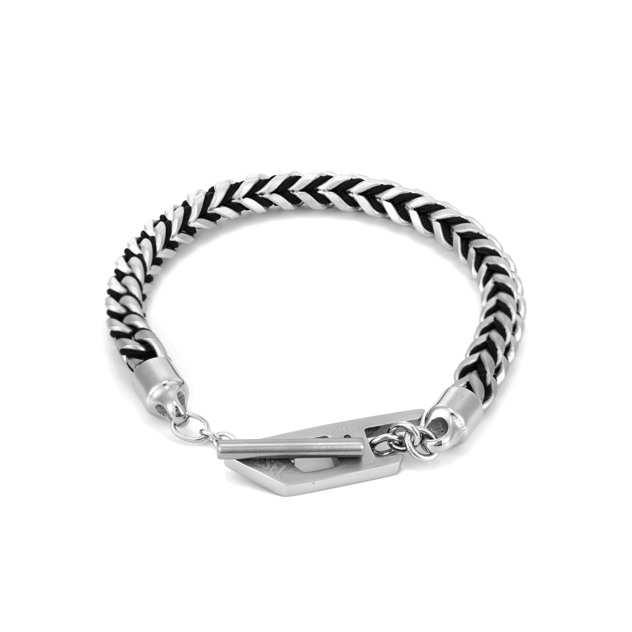 激安通販サイト 人気 Bracelet Tone Silver Bracelet Chain Diesel DX1540040 Watch – アクセサリー