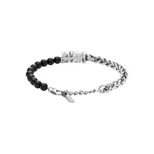 Load image into Gallery viewer, Diesel Font Silver Tone Bracelet DX1541040
