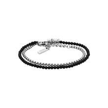 Load image into Gallery viewer, Diesel Font Silver Tone Bracelet DX1542040
