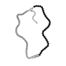 Load image into Gallery viewer, Diesel Font Silver Tone Necklace DX1543040
