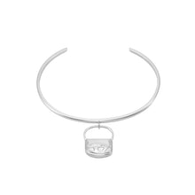 Load image into Gallery viewer, Diesel Oval D Logo Silver-Tone Bracelet DX1621040

