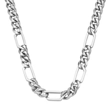 Load image into Gallery viewer, Diesel D Logo Silver-Tone Necklace DX1626040
