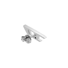 Load image into Gallery viewer, Diesel D Logo Silver-Tone Earring DX1630040
