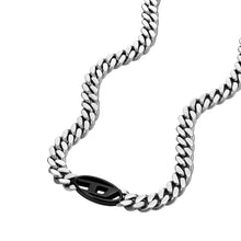 Load image into Gallery viewer, Diesel Oval D LogoTwo-Tone Necklace DX1635931
