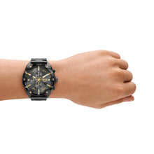 Load image into Gallery viewer, Diesel Spiked Gun-Metal Chronograph Watch DZ4669
