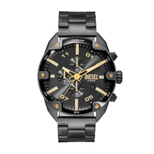 Load image into Gallery viewer, Diesel Spiked Gun-Metal Chronograph Watch DZ4669
