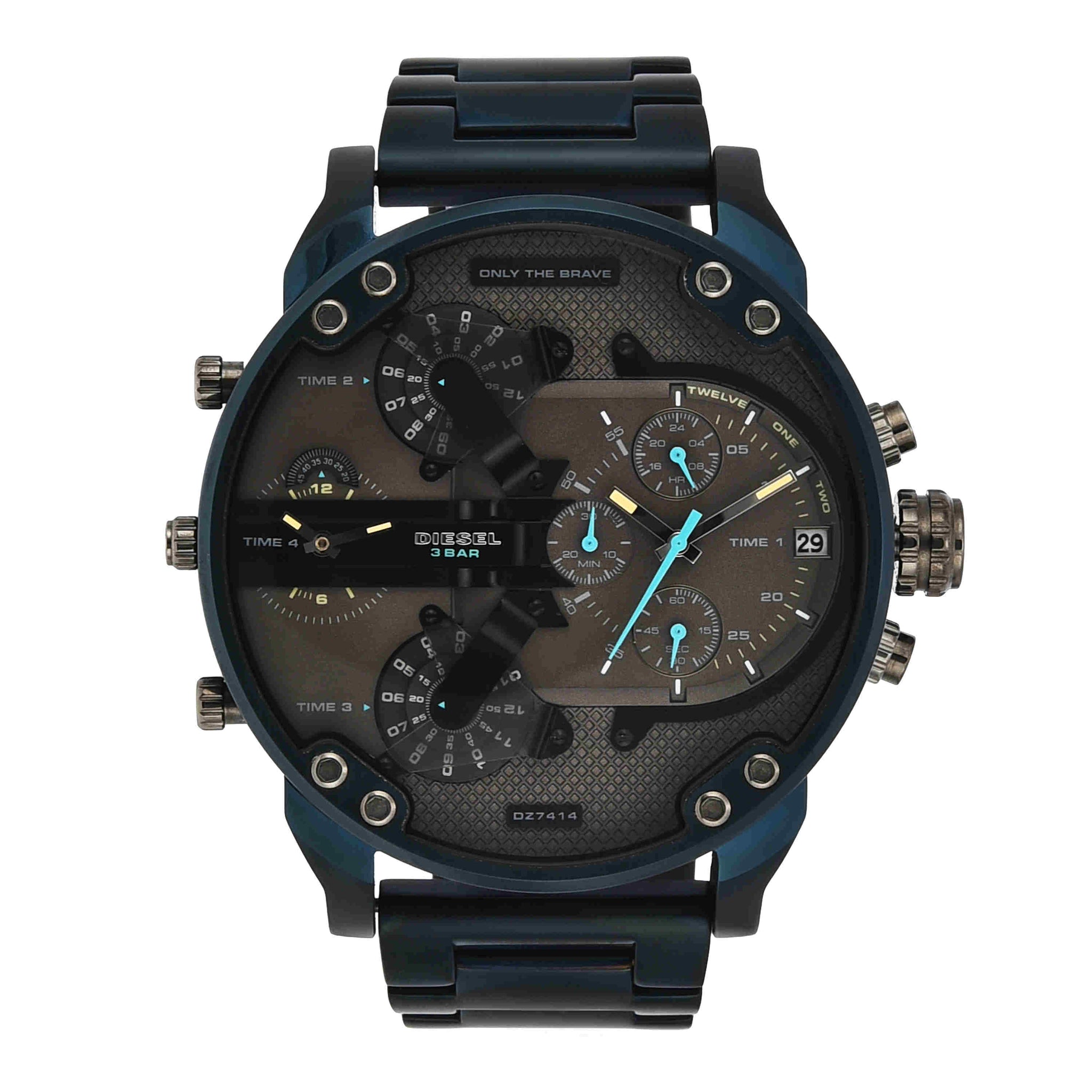 Diesel Mr Daddy Blue Chronograph Watch DZ7414 – Watch Station