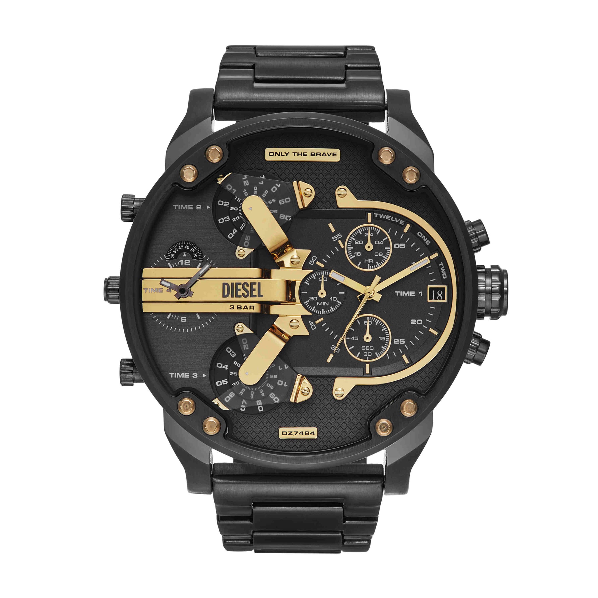 中古品】DIESEL 腕時計 DZ7464 ONLY THE BRAVE 箱無