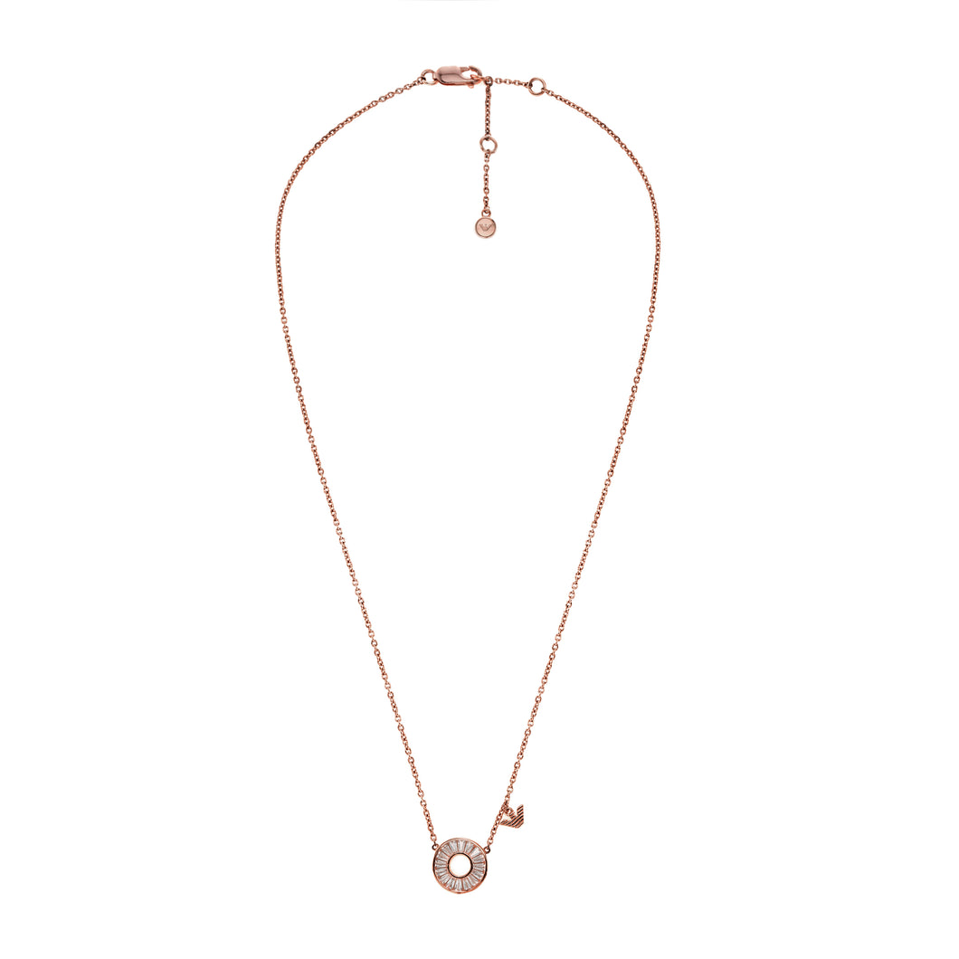 Emporio Armani Rose Gold-Tone Necklace