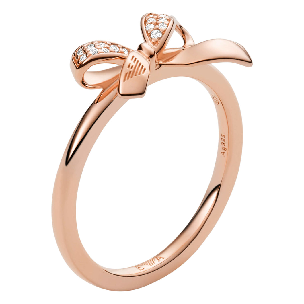 Emporio Armani Rose Gold-Tone Ring EG3546221