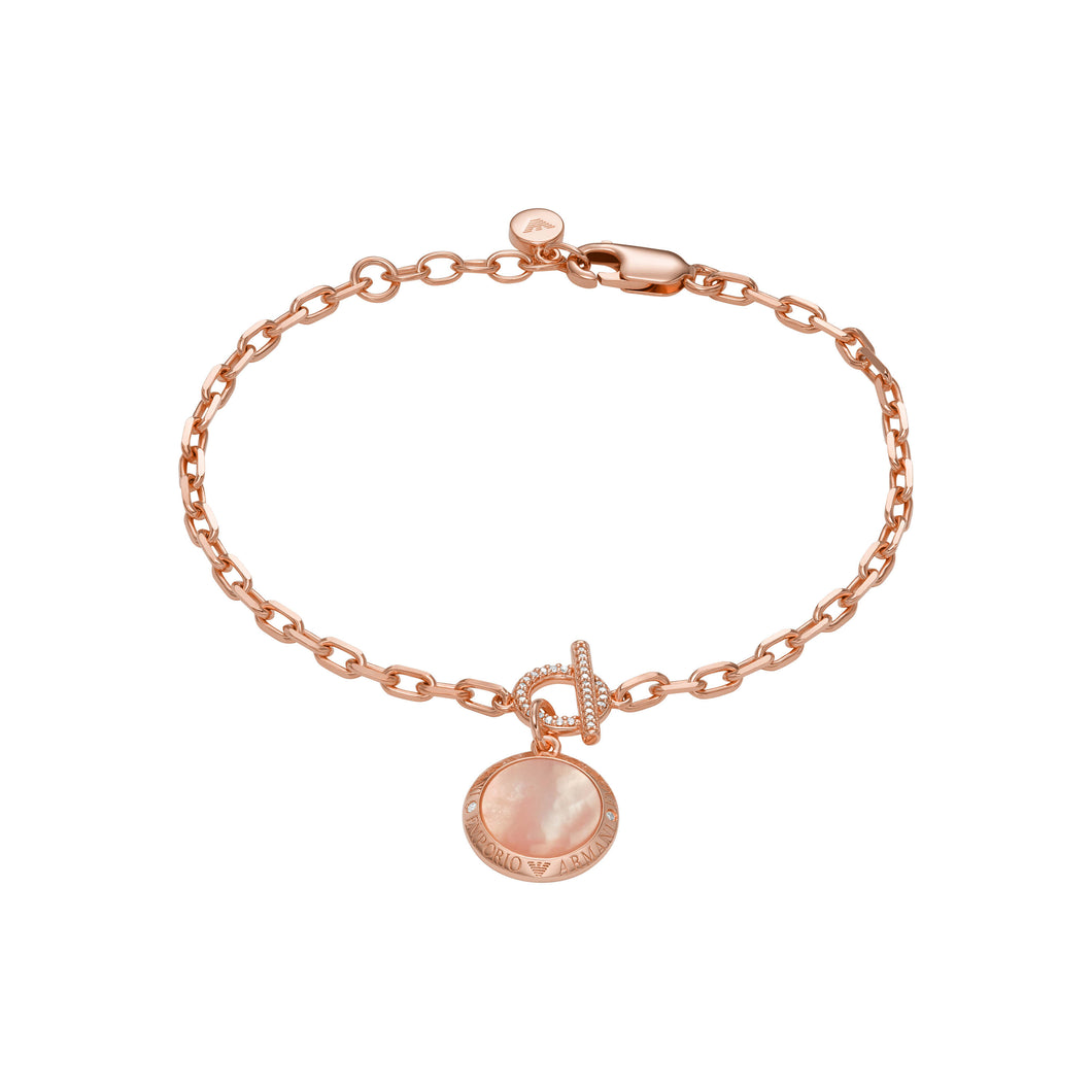 Emporio Armani Rose Gold-Tone Bracelet