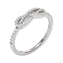 Load image into Gallery viewer, Emporio Armani Silver Tone Ring EG3599040
