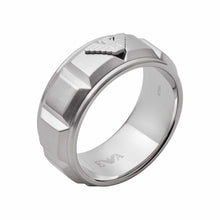 Load image into Gallery viewer, Emporio Armani Silver-Tone Ring EGS2908040
