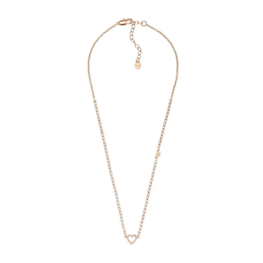 Emporio Armani Rose Gold-Tone Necklace