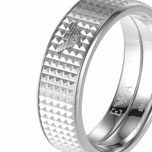 Load image into Gallery viewer, Emporio Armani Key Basics Silver Tone Ring EGS2988040
