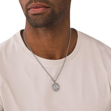 Load image into Gallery viewer, Emporio Armani Silver Tone Pendant
