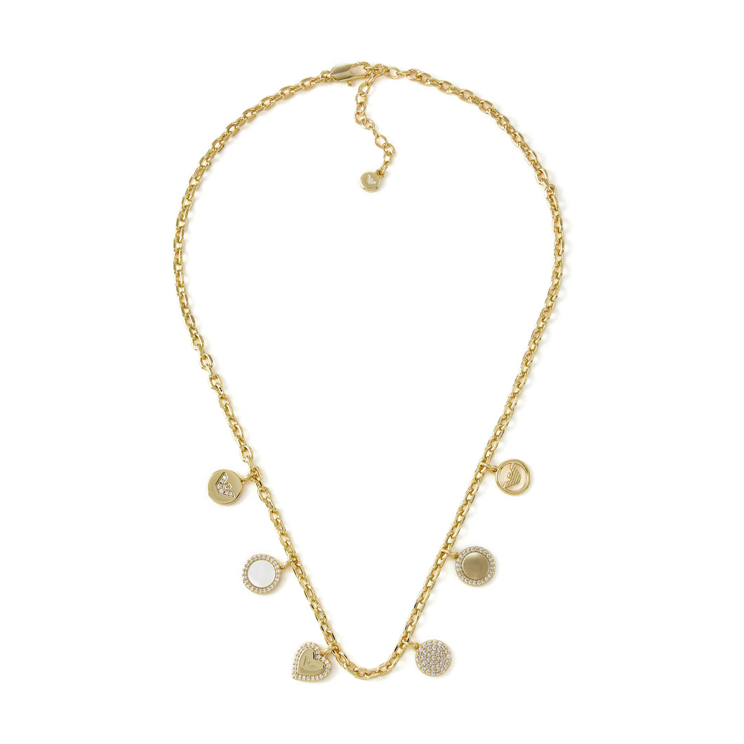 Emporio Armani Gold Tone Necklace