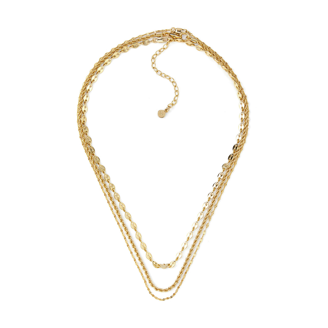 Emporio Armani Gold Tone Necklace