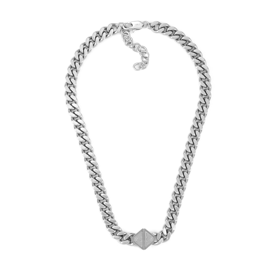 Emporio Armani Silver Tone Necklace