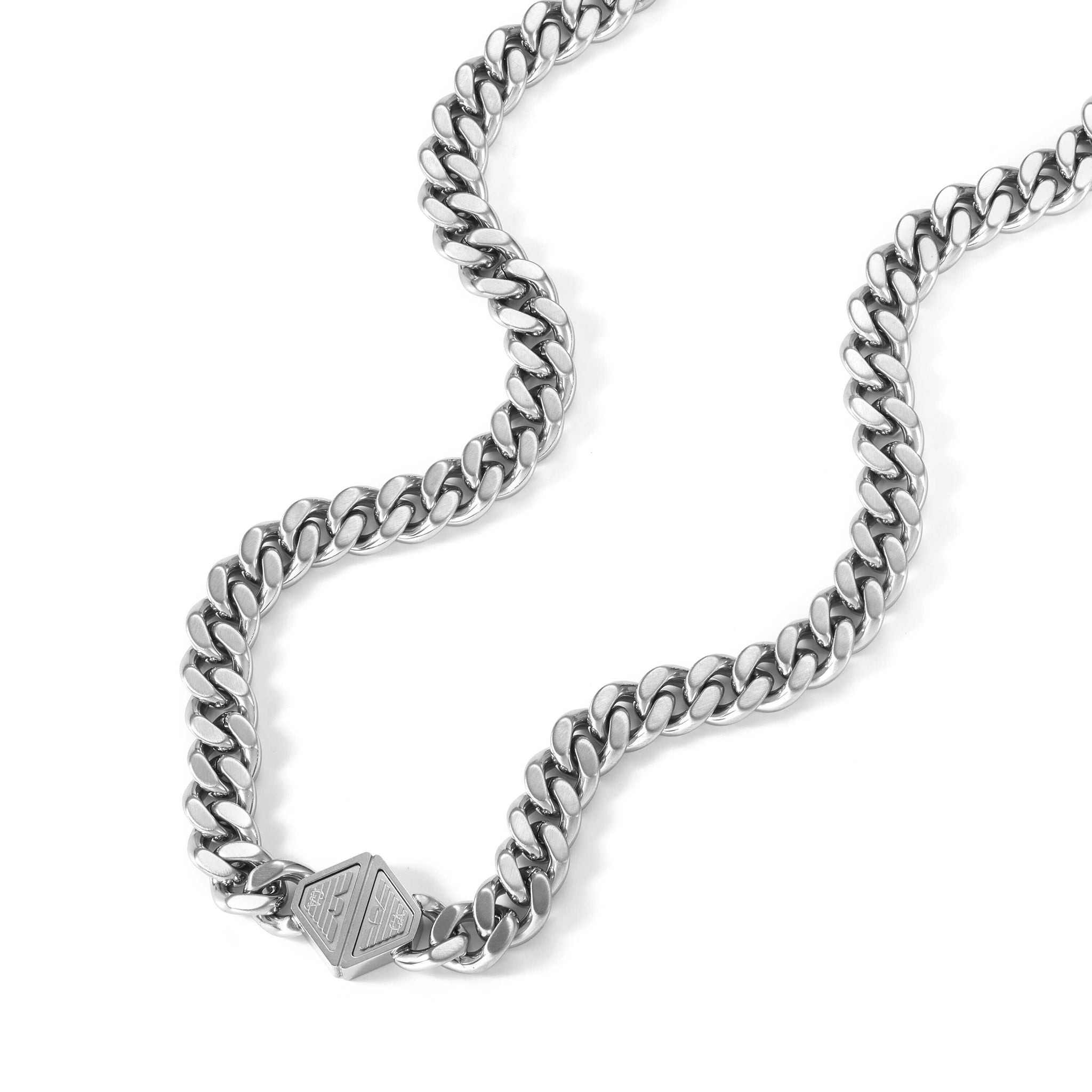 Emporio Armani Silver Tone Necklace