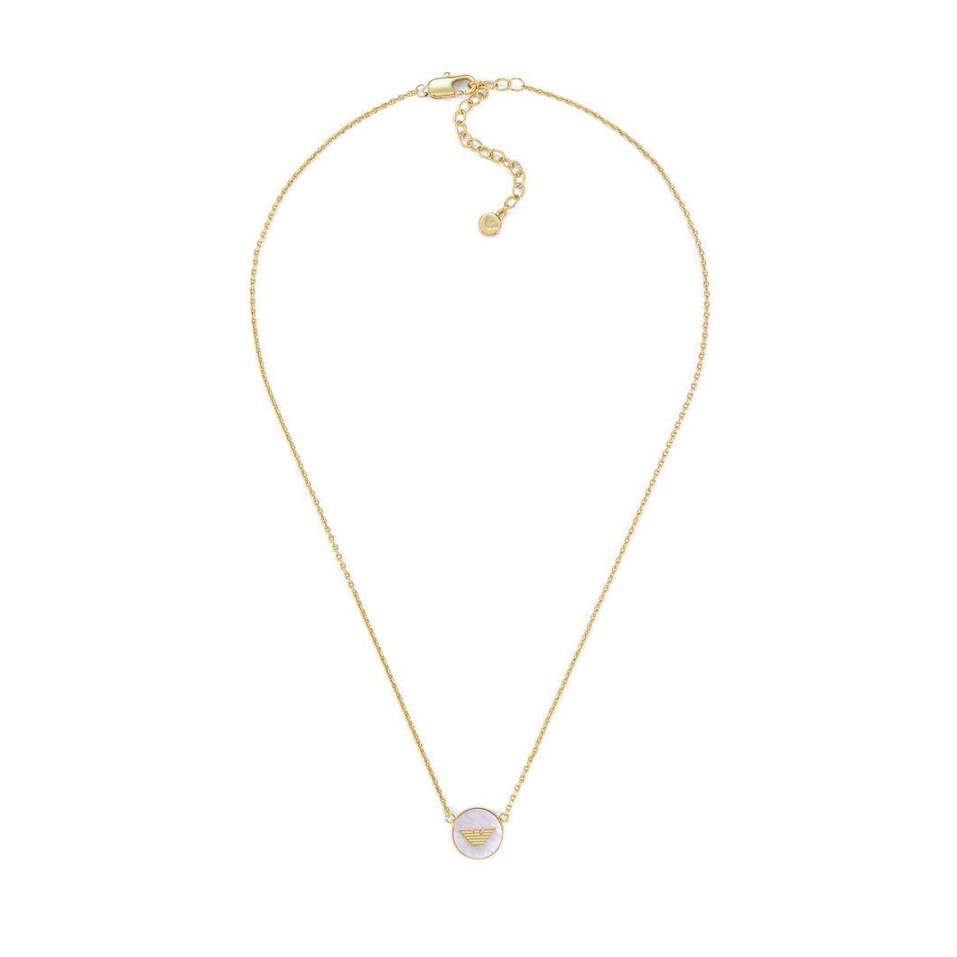 Emporio Armani Gold Tone Pendant