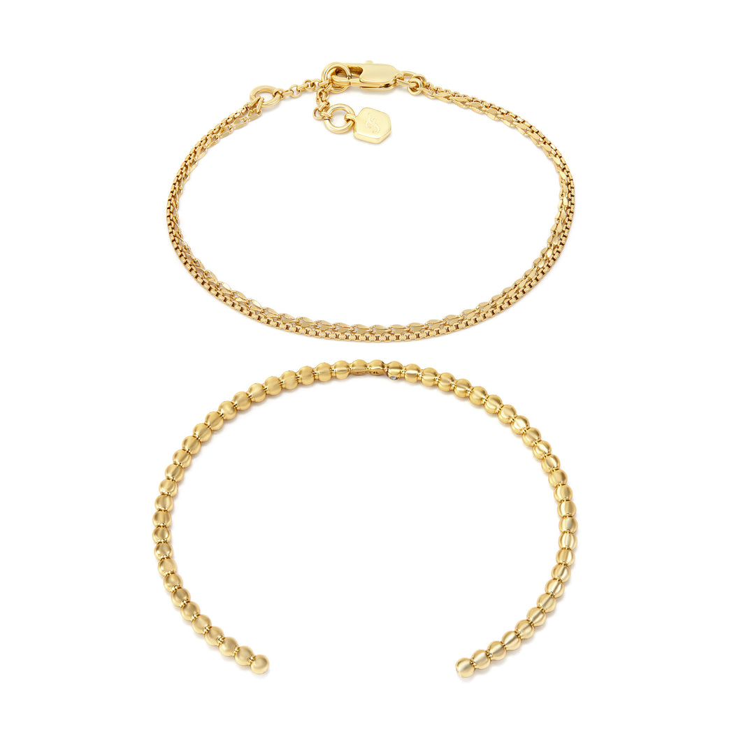 Fossil Jewelry Gold Set JA7293SET