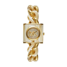 Load image into Gallery viewer, Michael Kors Mk Chain Lock Two Tone Analogue Watch MK4809
