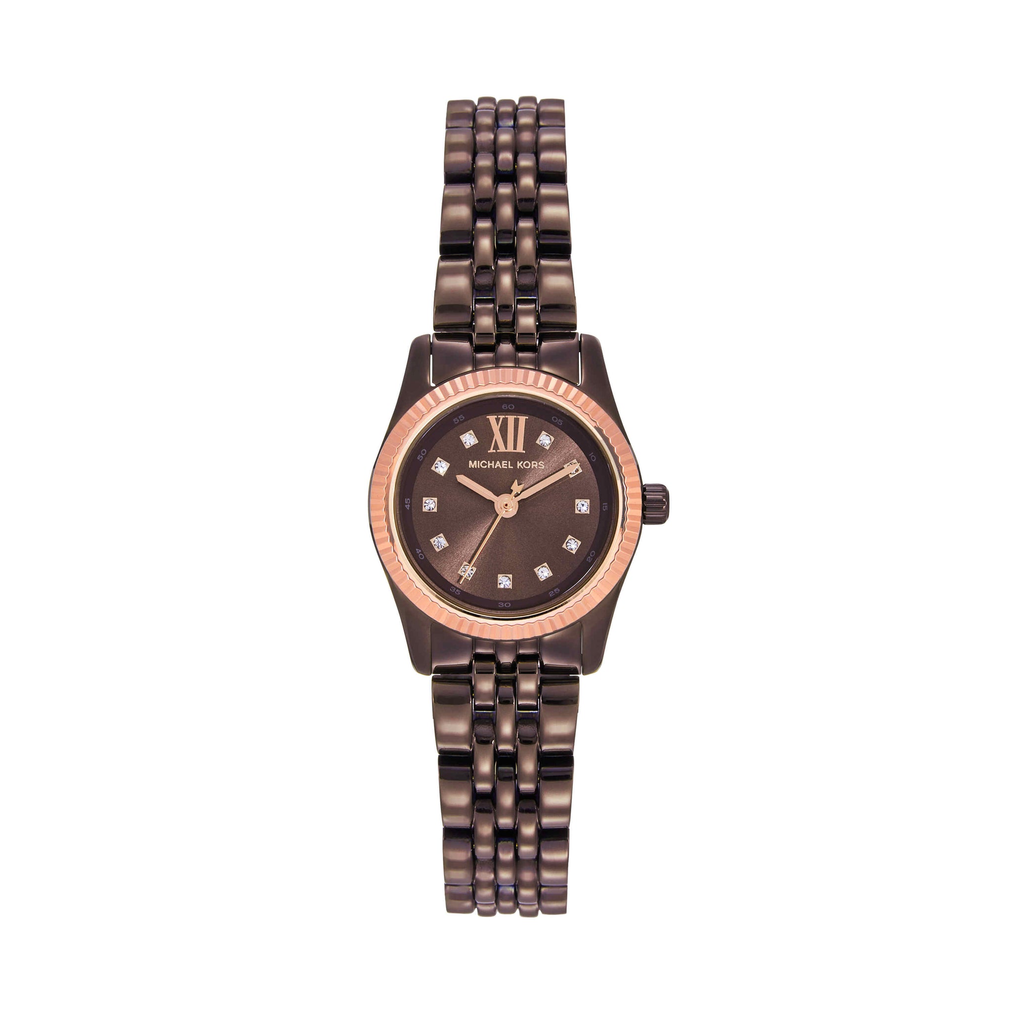 Michael Kors Lexington Brown Analogue Watch MK4844